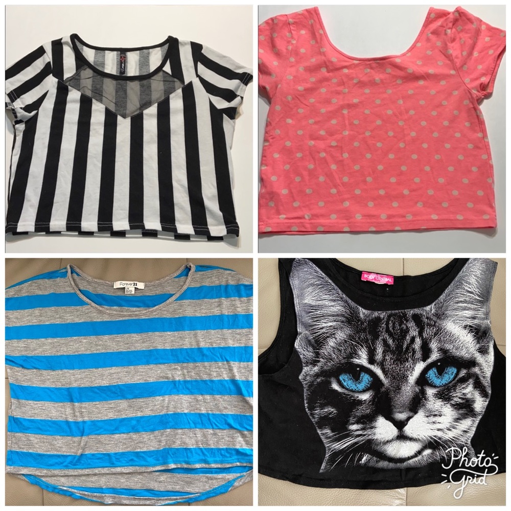 Bundle Of 4 Crop Tops - image 1